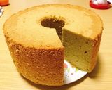 抹茶のシフォンケーキ作り方17写真