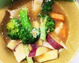 根菜茄子生姜ドレッシング炒味温野菜サラダ作り方13写真