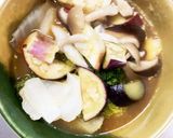 根菜茄子生姜ドレッシング炒味温野菜サラダ作り方15写真