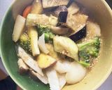 根菜茄子生姜ドレッシング炒味温野菜サラダ作り方18写真