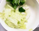 レンジ温野菜豆腐キムチ炒飯味チャンプル風作り方12写真