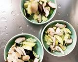レンジ温野菜豆腐キムチ炒飯味チャンプル風作り方13写真