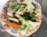レンジ温野菜豆腐キムチ炒飯味チャンプル風作り方17写真