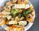 レンジ温野菜豆腐キムチ炒飯味チャンプル風作り方19写真