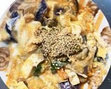 レンジ温野菜豆腐キムチ炒飯味チャンプル風作り方25写真