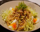 混ぜて簡単千切りキャベツの和風ツナパスタ作り方9写真