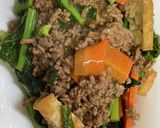 アレッタ入り挽き肉のすき焼き味炒め作り方5写真