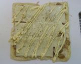 うまぁ～☆お揚げで味噌納豆の和風マヨピザ作り方3写真