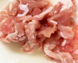 簡単プルコギ味豚こま大根青椒肉絲風作り方1写真