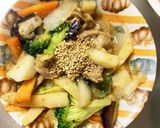 簡単プルコギ味豚こま大根青椒肉絲風作り方17写真