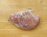 アイラップ使用！しっとりやわらか鶏ハム作り方3写真