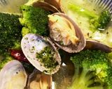 ＊リモートランチ＊熱々アサリのスープご飯作り方4写真