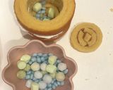 ミニサイズ！ジェンダーリビールケーキ♡作り方9写真