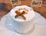 ミニサイズ！ジェンダーリビールケーキ♡作り方12写真