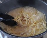 ワンパン!さばのみそ煮とキャベツのパスタ作り方1写真