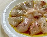白身魚のカルパッチョ【ここから栄養士】作り方1写真