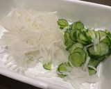 美味。ホタテと大根の簡単サラダ作り方1写真