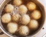 もっちり♡里芋団子の白だしあんかけ煮作り方11写真