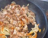 こってり生姜焼きどんぶり作り方4写真