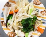 もやしブロッコリーオイスター炒味野菜炒め作り方11写真