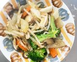もやしブロッコリーオイスター炒味野菜炒め作り方13写真