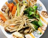 もやしブロッコリーオイスター炒味野菜炒め作り方16写真