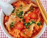 餃子入りトマトラーメン作り方6写真