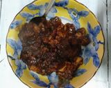 鶏ももカラ揚げソース丼作り方9写真