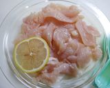 レンジで簡単！わさび檸檬チキン作り方4写真