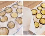 カリっとおいしい♡ナスチップス作り方6写真