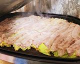 簡単美味♪ホットプレートで蒸し豚キャベツ作り方3写真