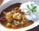 お肉ゴロゴロ柔らかビーフカレー・介護食作り方8写真