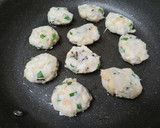 はんぺんとたっぷりエノキのもちもちお焼き作り方2写真