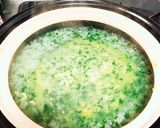 土鍋で作る ほうれん草とベーコンのおじや作り方9写真