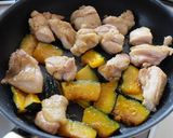 簡単♪鶏肉とかぼちゃのスパイシーソテー作り方3写真