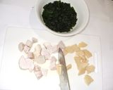 里芋わかめタケノコの味噌汁♪簡単肌荒れに作り方2写真