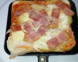 ホットサンドメーカーでピザトースト作り方6写真