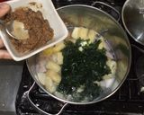 里芋わかめタケノコの味噌汁♪簡単肌荒れに作り方7写真
