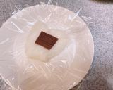 お餅の中でチョコとろり・チョコ餅作り方4写真