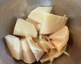 塩麹で作るワカメと筍と胸肉の煮物作り方3写真