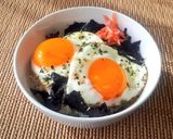 のり弁風♪目玉焼き丼作り方3写真