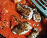 やわらか鶏もも肉の簡単トマト煮込み作り方3写真