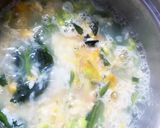 冷凍野菜のたまご粥作り方3写真