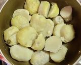 里芋の梅マヨネーズ焼き作り方3写真