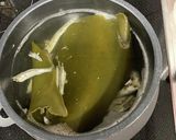 味噌汁用出汁〜いりこと昆布〜作り方2写真