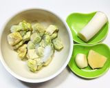 アボカド蒸し◎井之頭五郎さんのアボカ丼作り方1写真