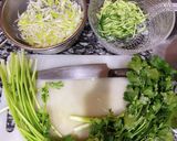 絶品　パクチー無限サラダ作り方1写真