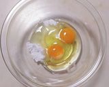 りんごのカスタード風ケーキ作り方3写真