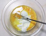 りんごのカスタード風ケーキ作り方4写真