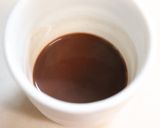 朝おやつ♪美味♪ココア甘酒ホットドリンク作り方1写真